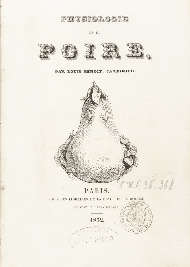Perilous Pears Pickled, Please: Philipon and Louis-Philippe I